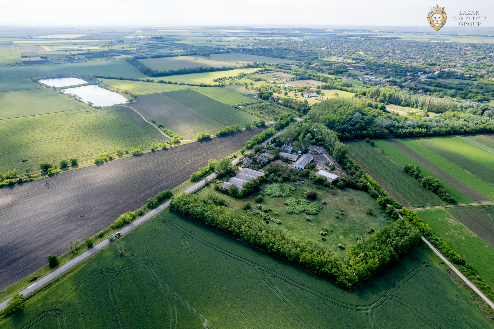 Cladire industriala de vanzare cu potential 3,5 ha in Batania