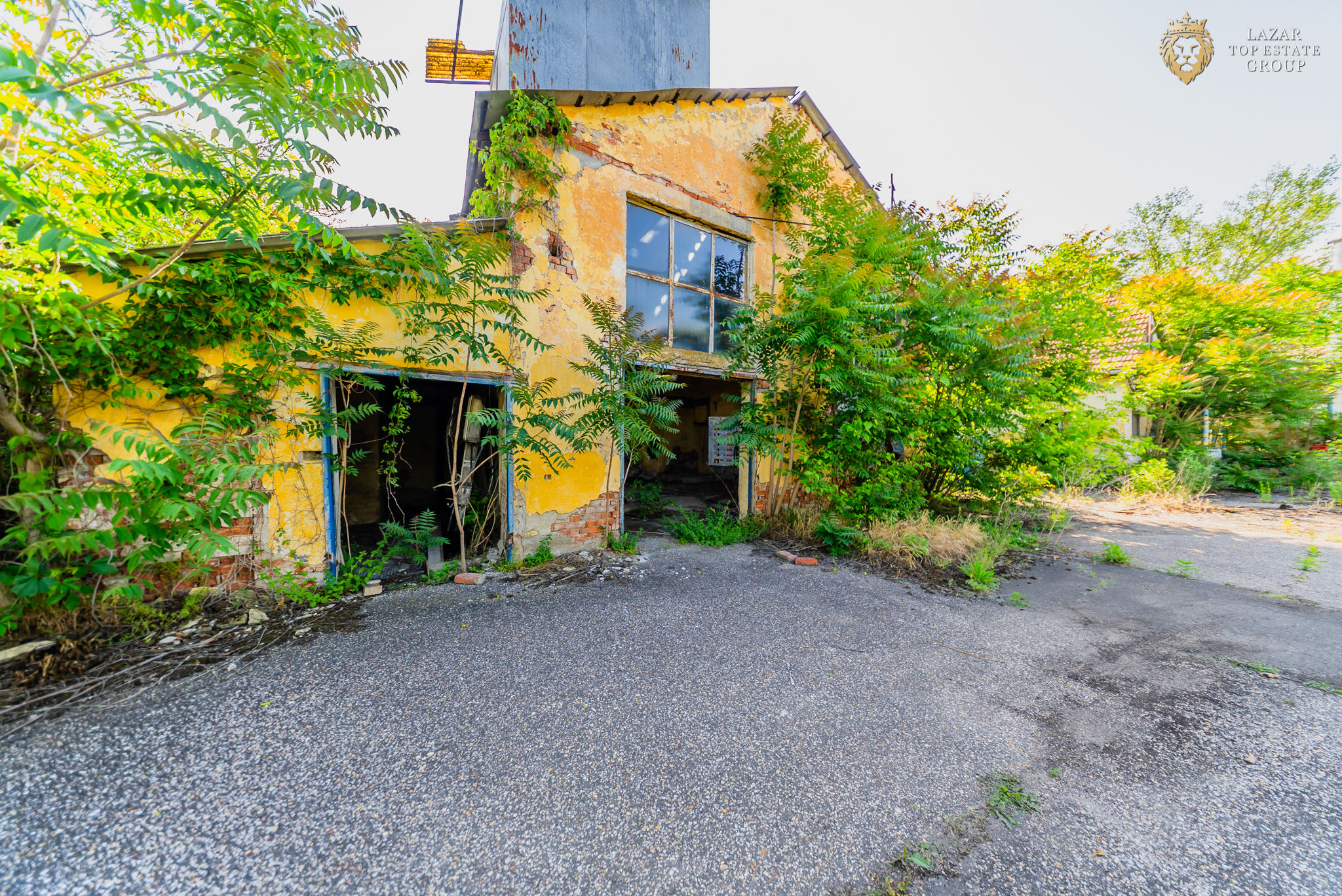 Cladire industriala de vanzare cu potential 3,5 ha in Batania