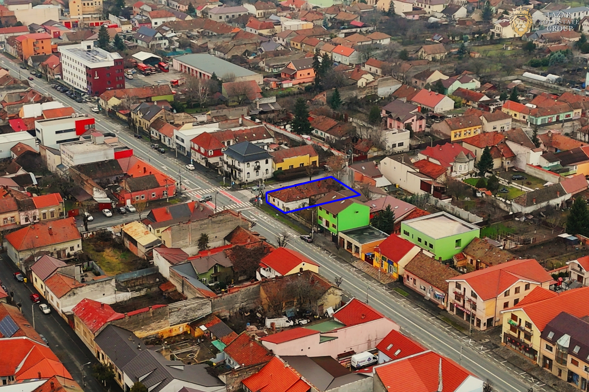 Teren- 2 fornturi stradale de vanzare pe Andrei Saguna