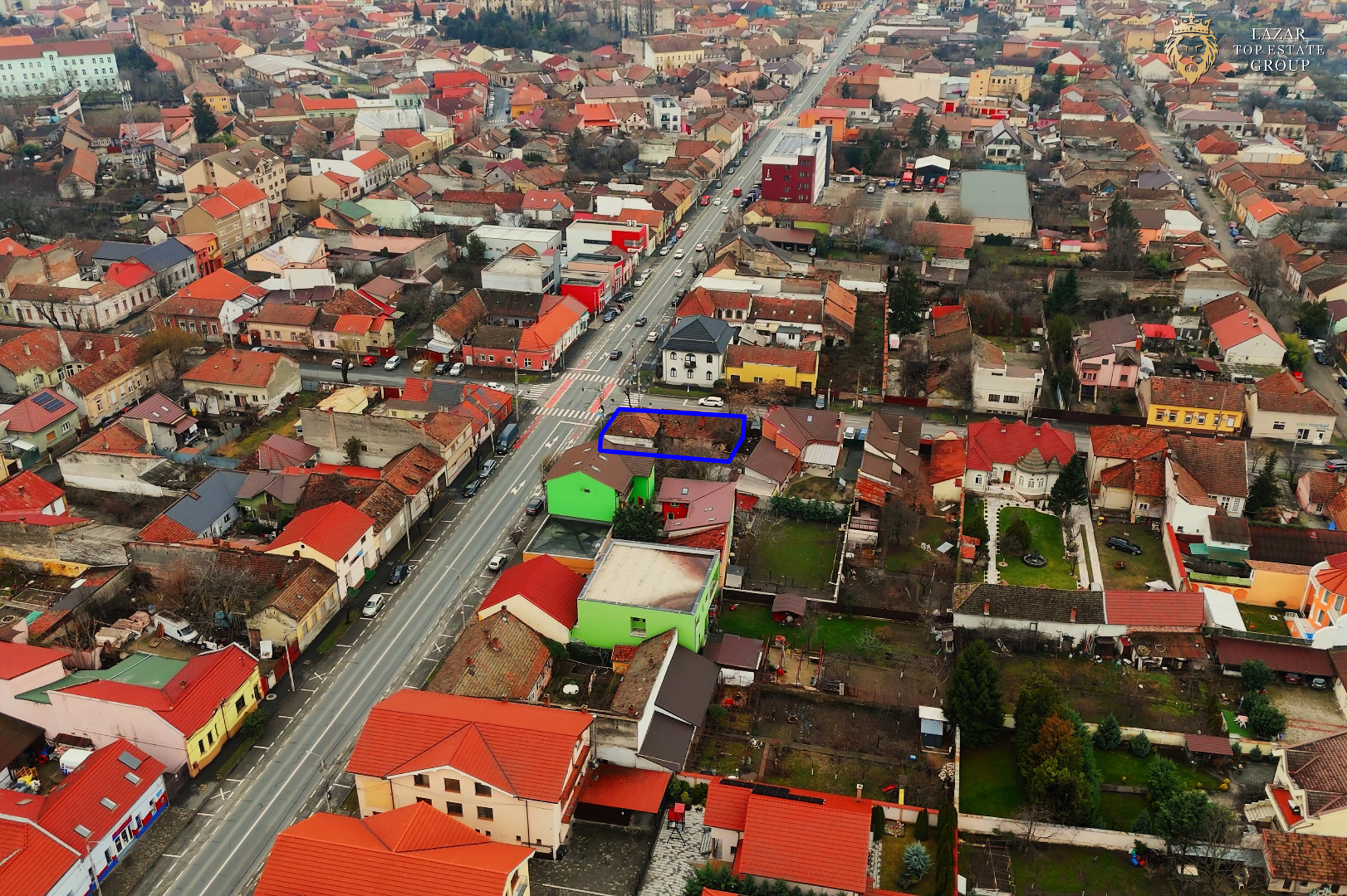 Teren- 2 fornturi stradale de vanzare pe Andrei Saguna